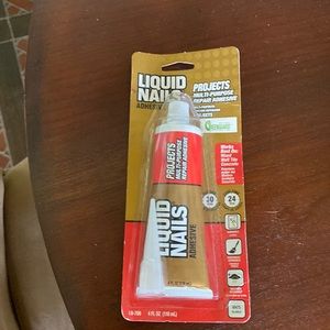 Liquid Nails multi purpose adhesive new